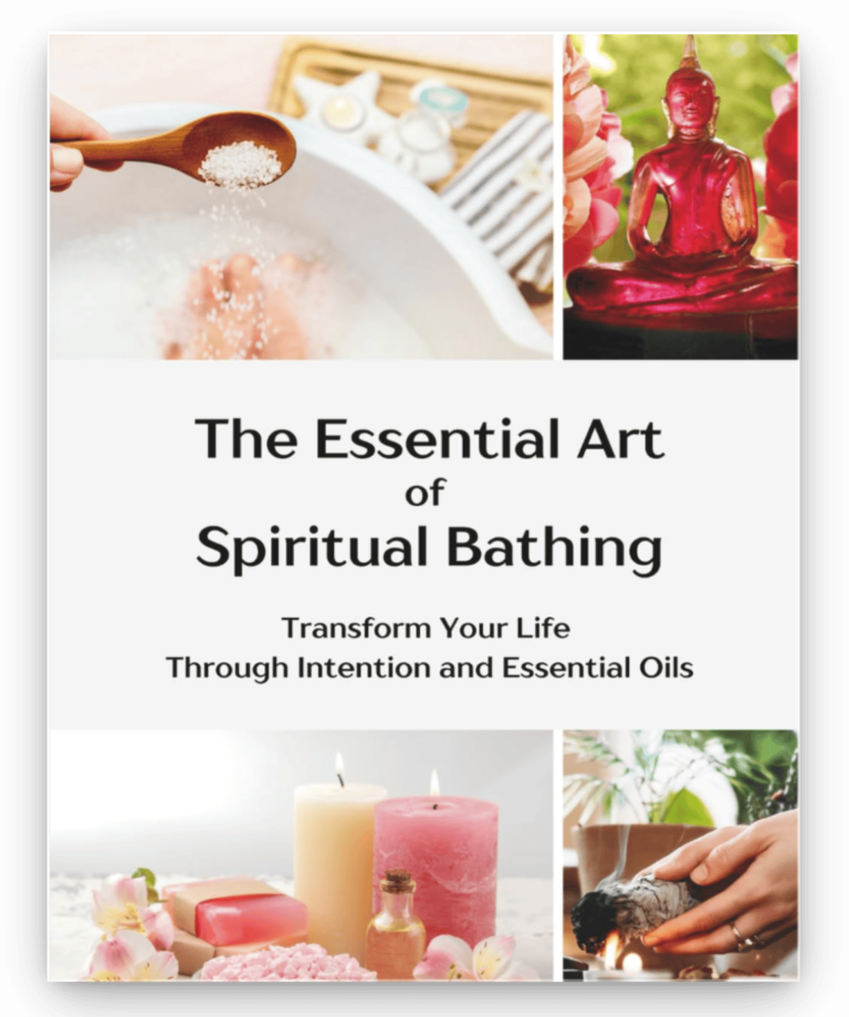 The Essential Art of Spiritual Bathing Book cover.